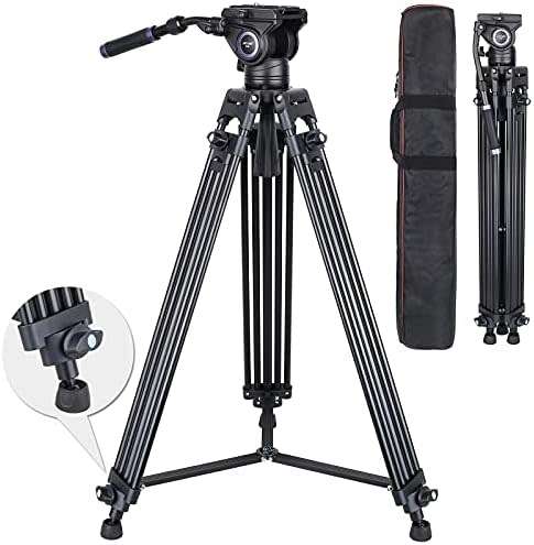 Professional Heavy Duty Camera Tripod stand for photography and videography