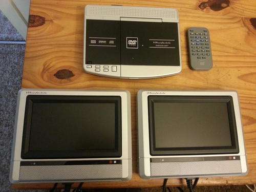 Wharfedale Portable DVD Player (Dual screen)