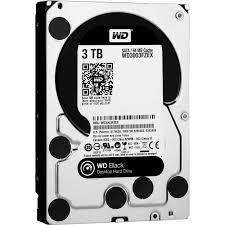 WD BLACK 3TB 3.5" SATA3 7200RPM 64MB CACHE -WD3003FZEX