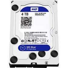 WD BLUE 4TB 3.5" SATA3 64MB CACHE -WD40EZRZ