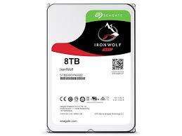 SEAGATE 8TB 3.5" IRONWOLF NAS HDD 256MB CACHE -ST8000VN0022