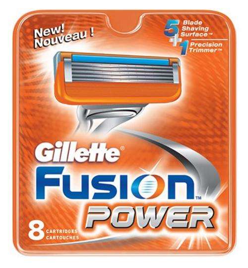Gillette Fusion Power Cartridges (8 Cartridges)