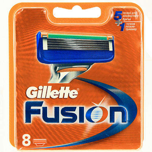 Gillette Fusion Manual Replacement Cartridges (8 Cartridges)