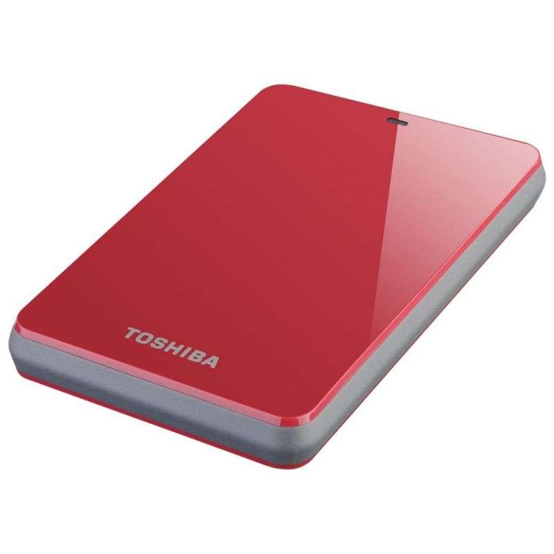 Toshiba STOR.E CANVIO 1TB EXTERNAL HDD RED (HDTC710ER3AA)