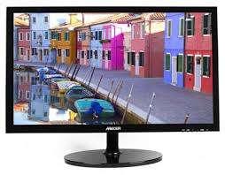 Mecer 23" 16 x 9 TFT LED Wide Monitor, 1920 x 1080, Full HD W/DVI & Built-in Speakers -A2356