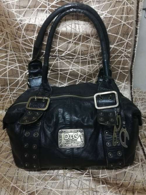 Original Dolce & Gabbana Genuine Leather