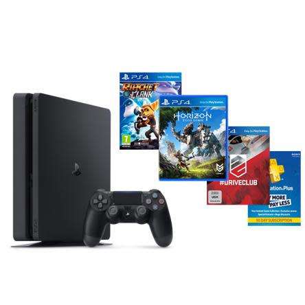 Playstation 4 500GB Console  + 3 Game Bundle. Black Friday Special