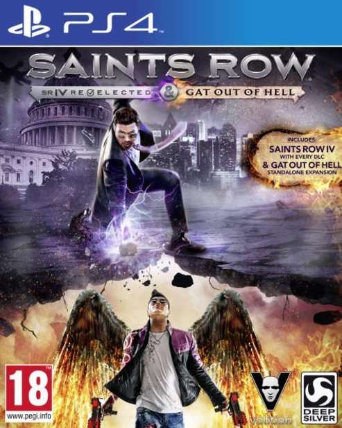 PS4 - SAINTS ROW IV RE-ELECTED & GAT OUT OF HELL