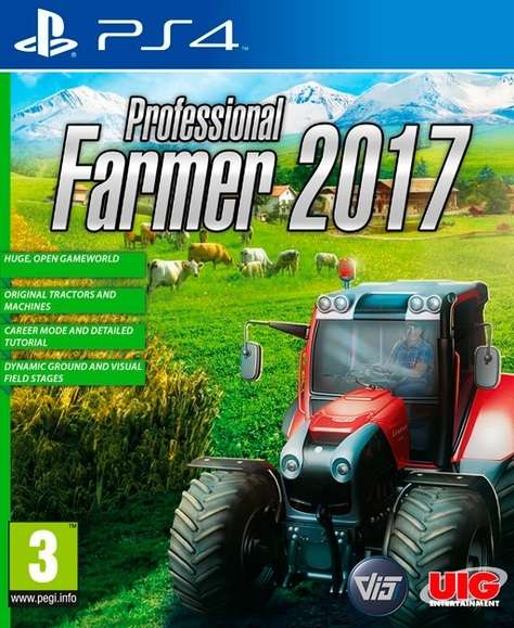 PS4 - PROFESSIONAL FARMER 2017 *** BRAND NEW & SEALED ***