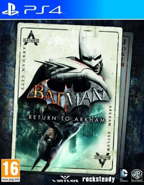 PS4 - BATMAN RETURN TO ARKHAM *** 2 GAMES ON 2 DISCS