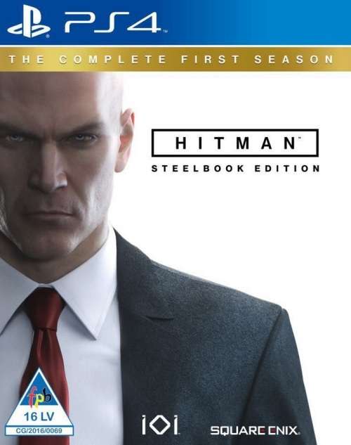 PS4 - HITMAN THE COMPLETE FIRST SEASON - STEELCASE EDITION *** BRAND NEW & SEALED ***