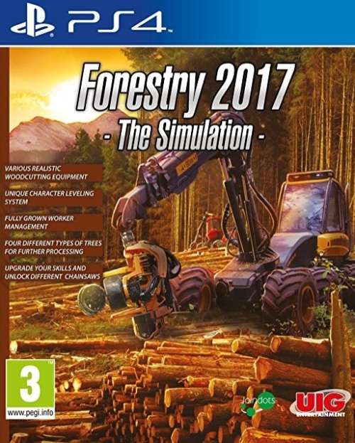 PS4 - FORRESTRY 2017 THE SIMULATION *** BRAND NEW & SEALED ***