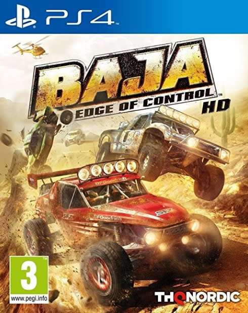 PS4 - BAJA EDGE OF CONTROL HD *** BRAND NEW & SEALED ***