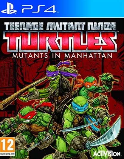 PS4 - TEENAGE MUTANT NINJA TURTLES - MUTANTS IN MANHATTAN