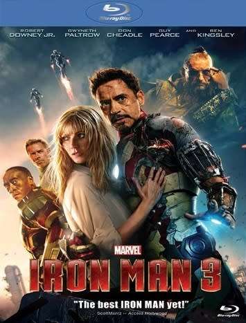 BLU RAY - IRON MAN 3