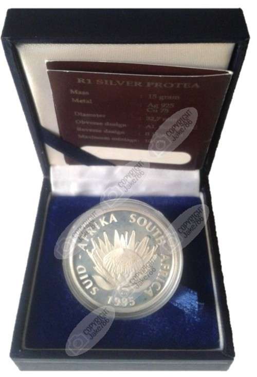 1995 Silver Proof R1 - Railways