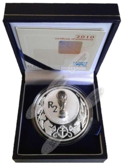 2010 SILVER PROOF R2 - FIFA WORLD CUP