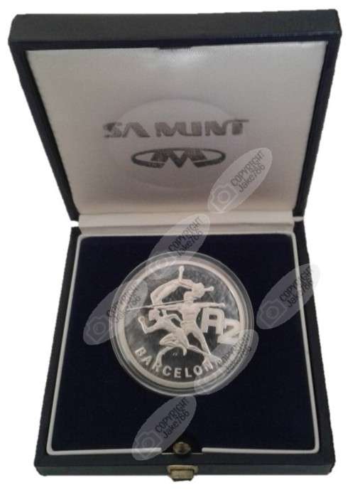 1992 SILVER PROOF R2 - BARCELONA