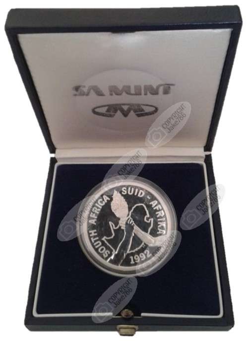 1992 SILVER PROOF R2 - BARCELONA