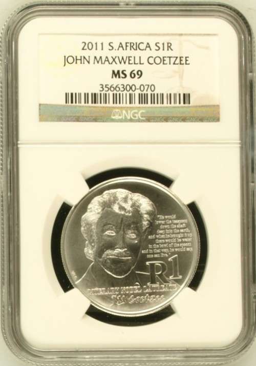 MS69 - 2011 SILVER R1 - JM COETZEE