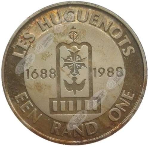 1988 SILVER PROOF R1 - HUGUENOTS