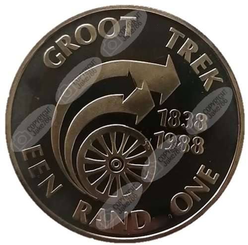 1988 Silver Proof R1 - Groot Trek