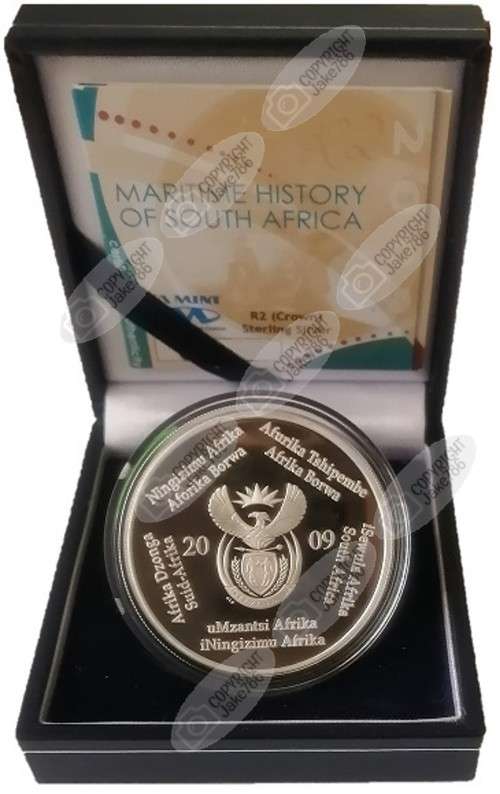 2009 Silver Proof R2 - Drommedaris - Cape Of Good Hope
