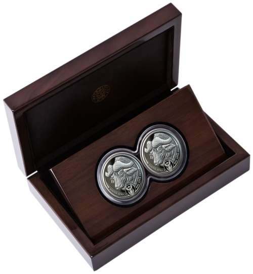 *** 2021 Big 5 Release *** Silver Double Proof Buffalo Set