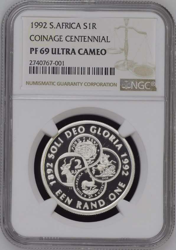 PF69 UC - 1992 Silver Proof R1 - Coinage