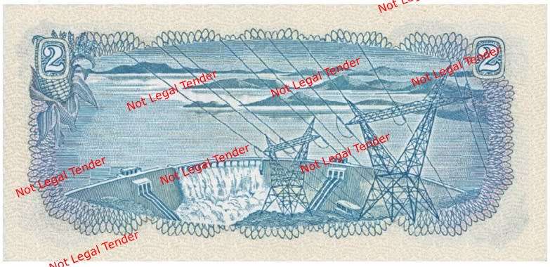 Uncirulated TW de Jongh R2 Bank Note