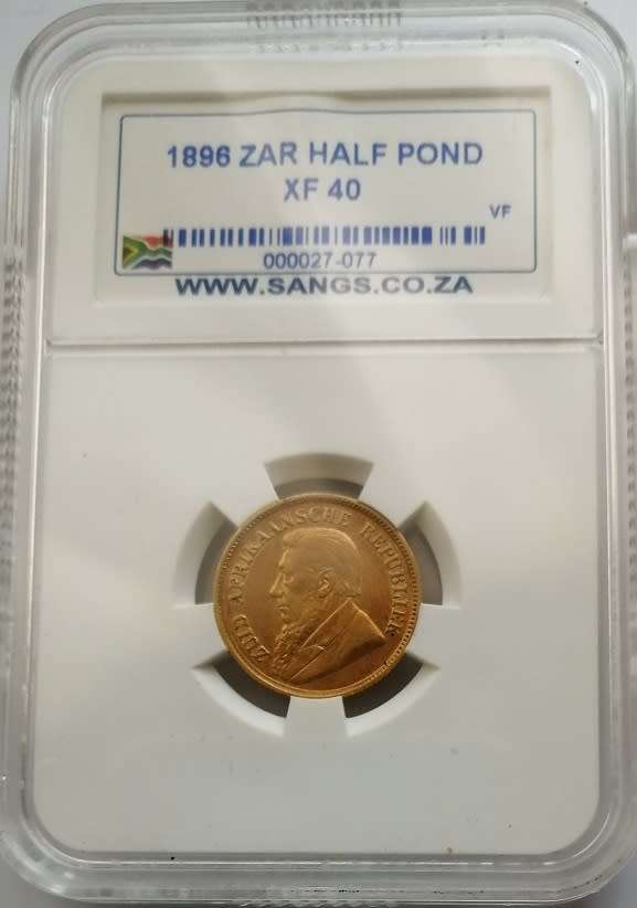 XF40 - 1896 Half Pond