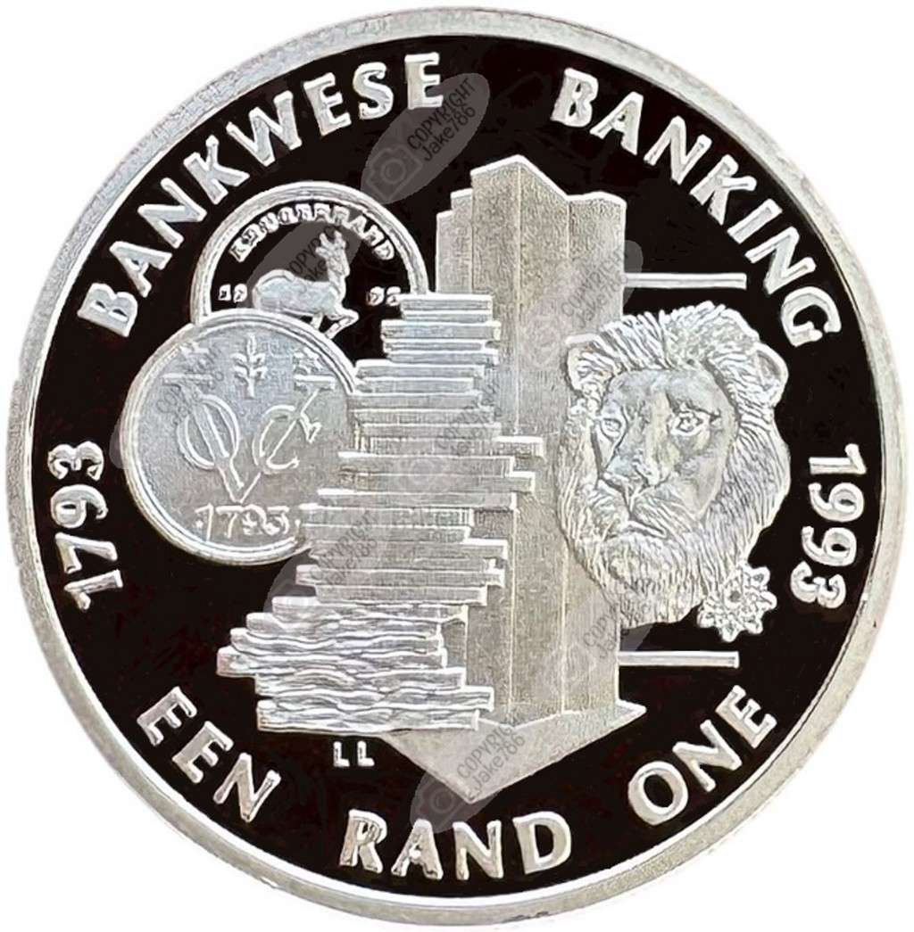 1993 Silver Proof R1 - Banking