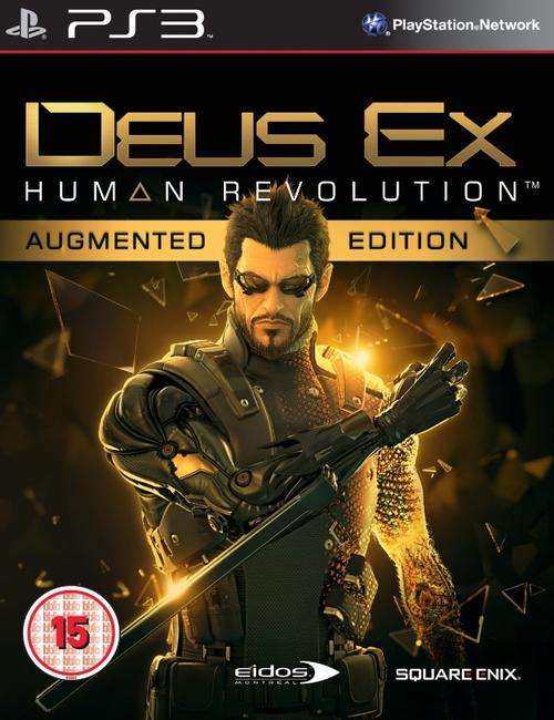 PS3 - Dues EX Human Revolution Augmented Edition With Extra Disc & Artbook (AS NEW)