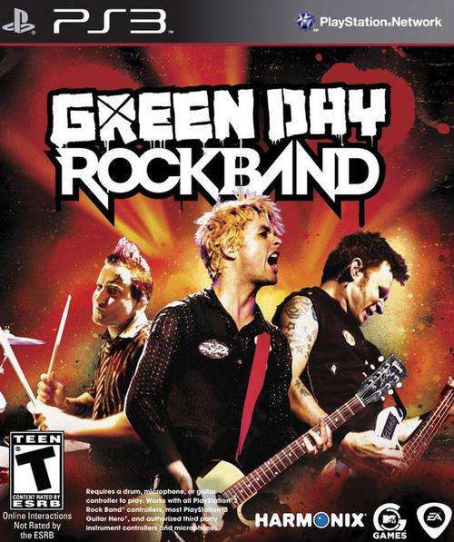 PS3 - GREEN DAY ROCKBAND - AS NEW - EXTREMELY RARE TITLE
