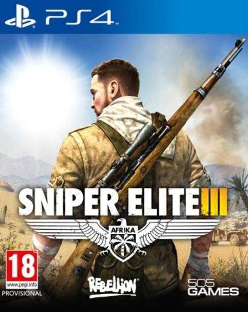 PS4 - SNIPER ELITE 3