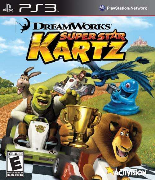 PS3 - DREAMWORKS SUPERSTAR KARTZ - AS NEW