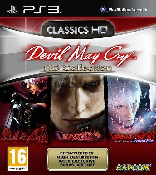 PS3 - DEVIL MAY CRY HD COLLECTION - 3 GAMES ON 1 DISC - AS NEW