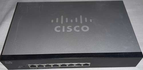 CISCO SF300-08 8-PORT 10/100 MANAGED SWITCH SRW208-K9-V02