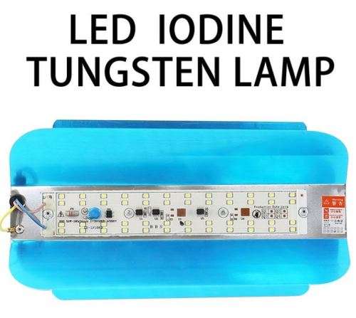 Iodine Tungsten LED Plant Growth Lamp Light 13 x 25 CM 220V 50W