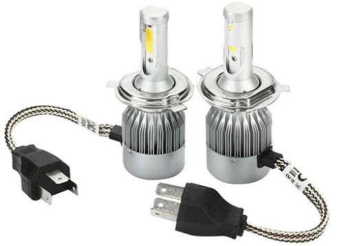 H4 LED Headlights - H4 LED Lightbulbs 40W - 8000K
