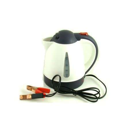 12v 150w DC Battery Powered Kettle 1 Liter - Travel or Camping Kettle 12 Volt