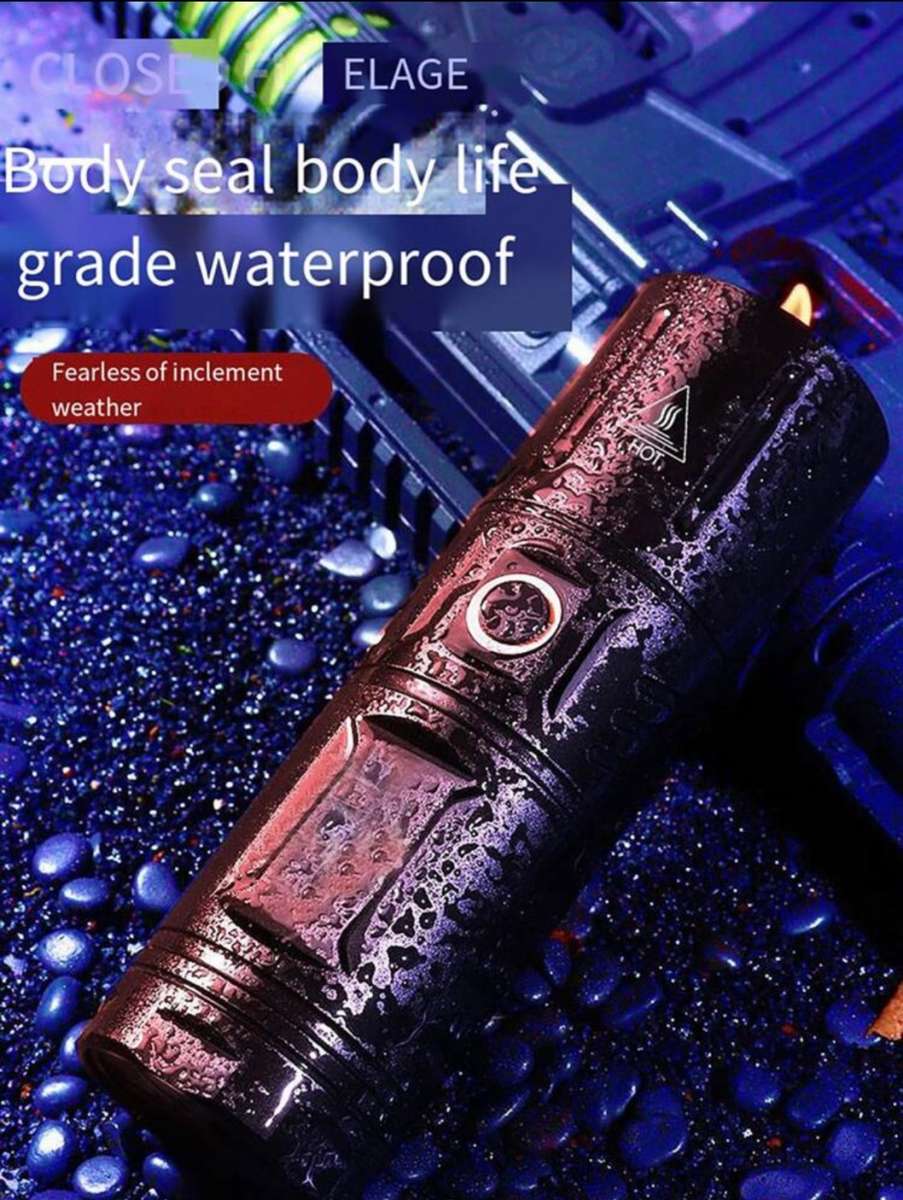 High Lumens Rechargeable Flashlight Ultra bright