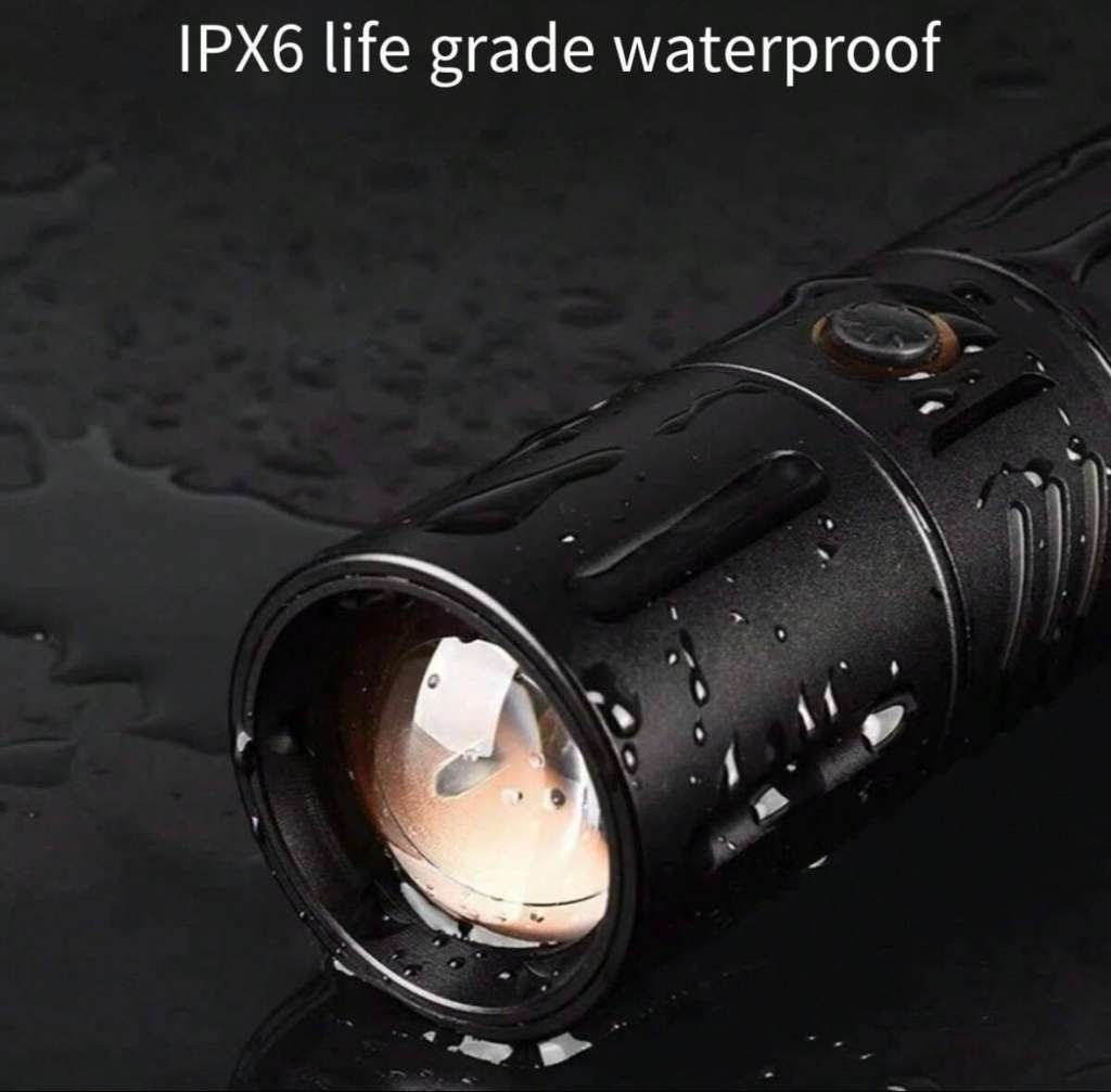 High Lumens Rechargeable Flashlight Ultra bright