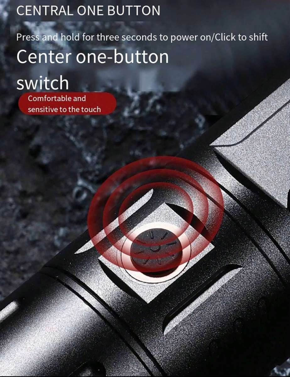 High Lumens Rechargeable Flashlight Ultra bright