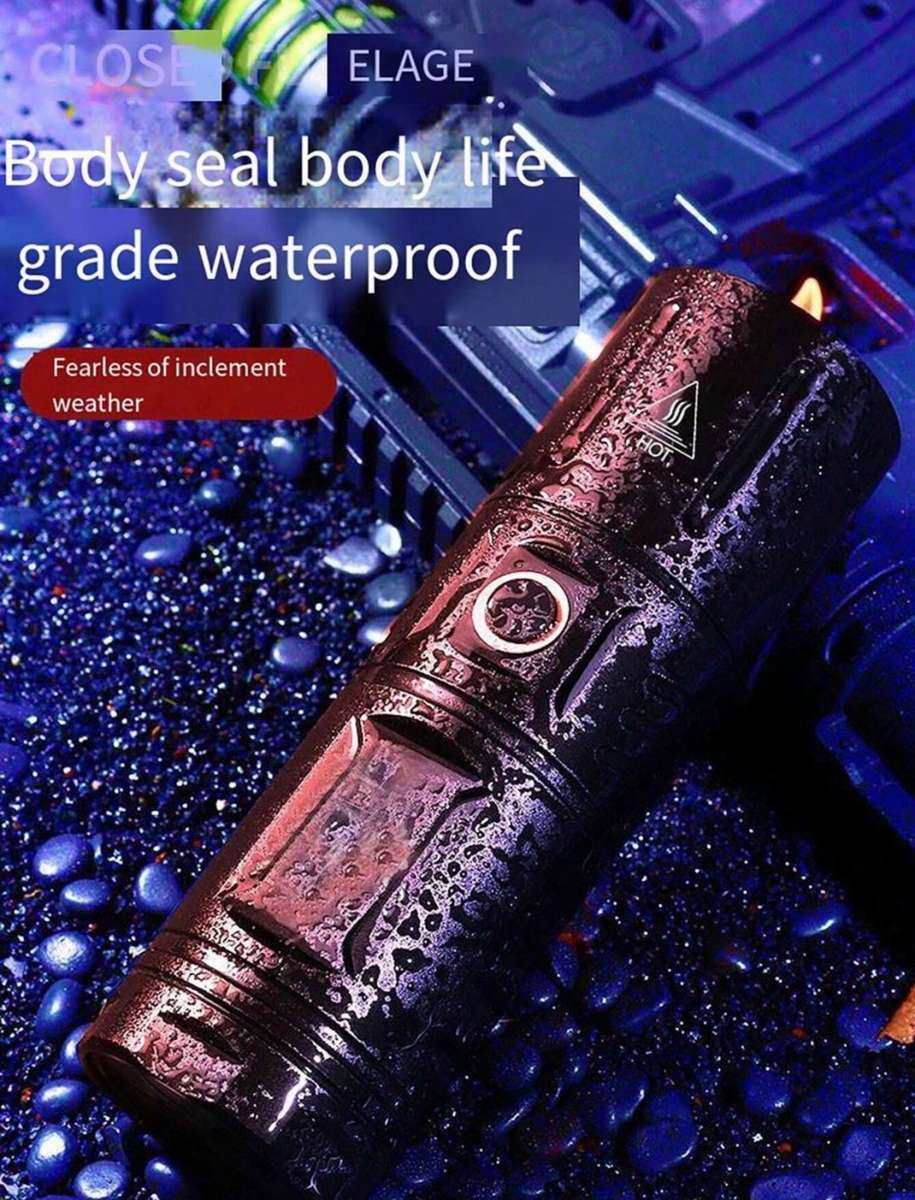 High Lumens Rechargeable Flashlight Ultra bright