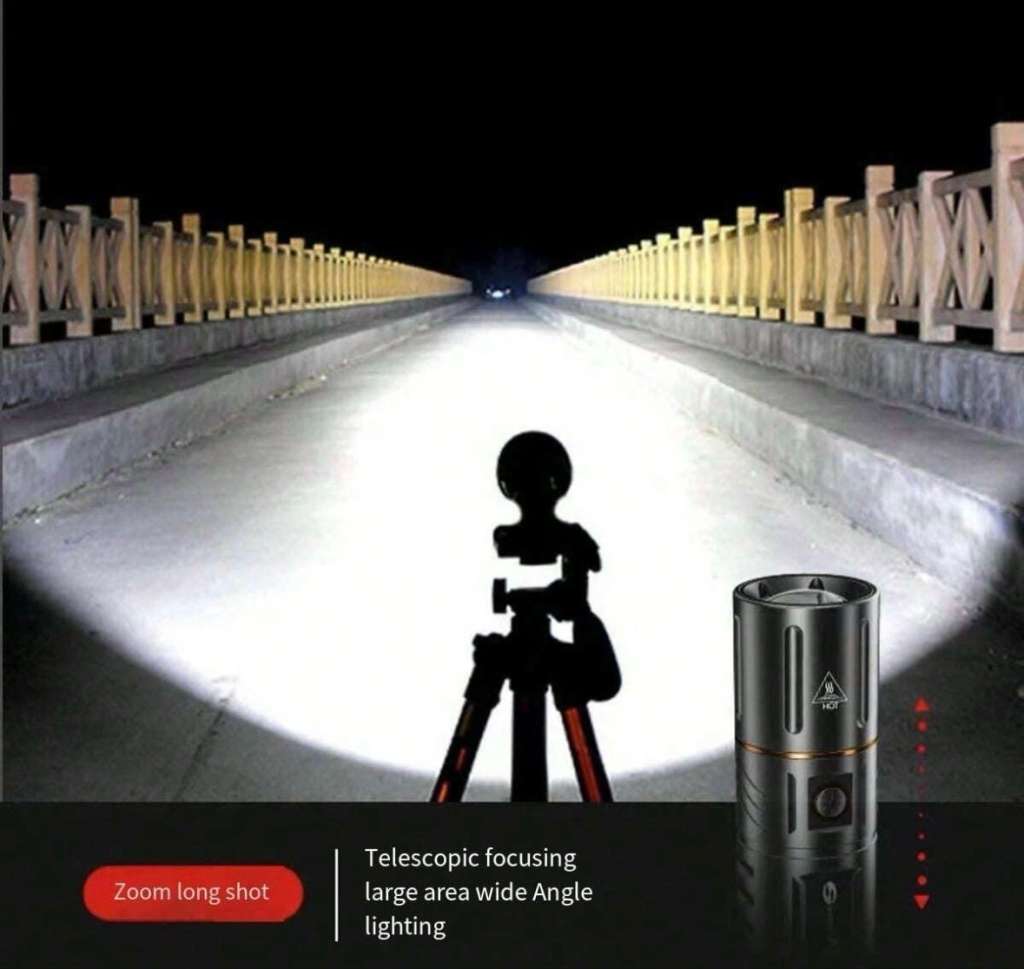 High Lumens Rechargeable Flashlight Ultra bright