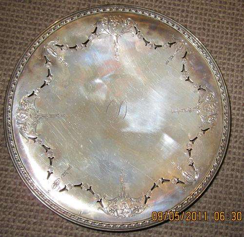 360grams Sterling Silver Plate Made in USA. 24cm in Diameter
