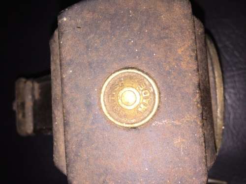 Triang minic pre war petrol tanker and miniature rail way lamp bid for both!!!