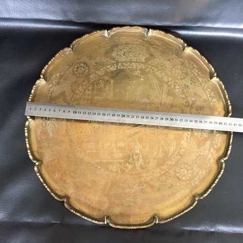 Solid beautiful brass tray!!!