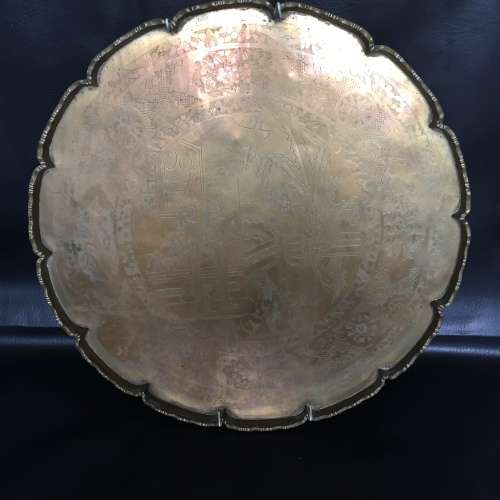 Solid beautiful brass tray!!!
